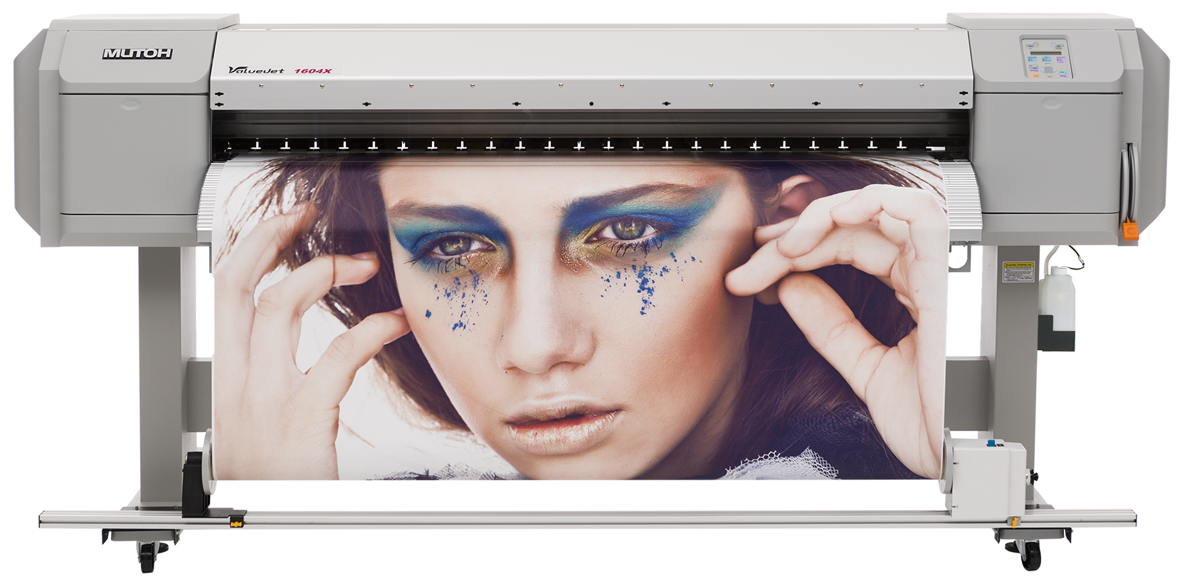 武藤寫真機的愛普生噴頭出現抽墨都抽不通？堵噴頭？