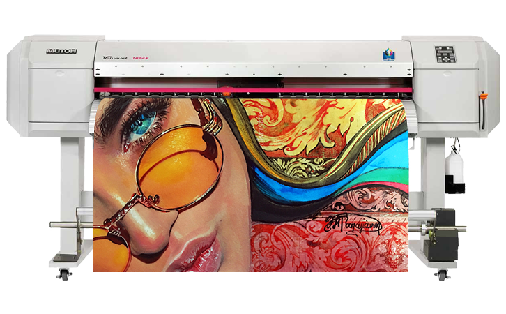 直噴皮革印花機